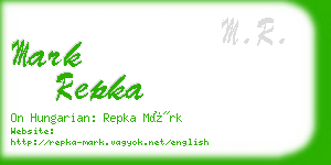 mark repka business card